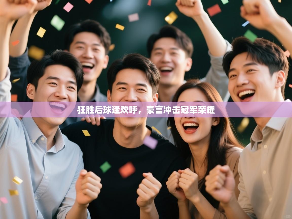 狂胜后球迷欢呼,豪言冲击冠军荣耀 第1张